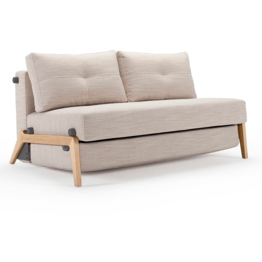 sofá cama beige Cubed Wood