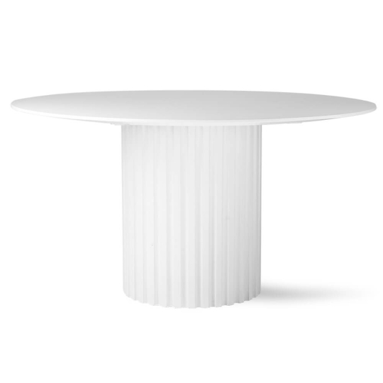 Mesa de comedor Pillar blanca