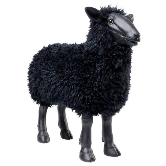 Figura oveja Bathilde negra