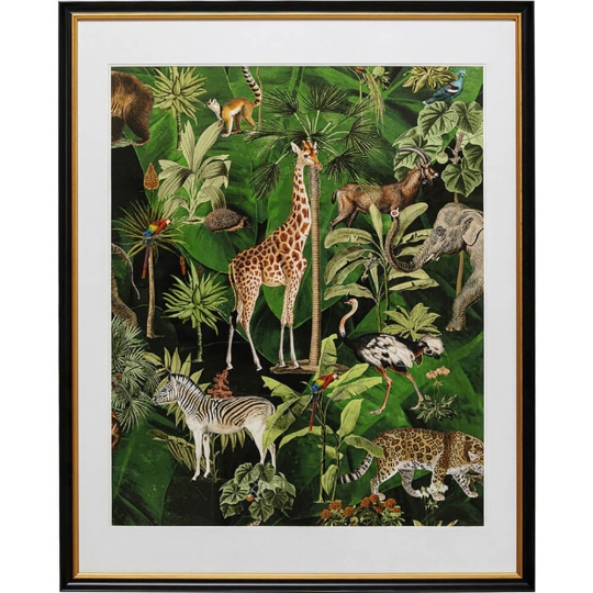 Cuadro Animals In Jungle