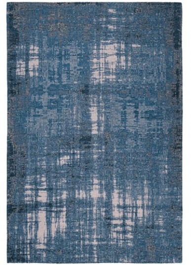 alfombra vintage antik blue chenille