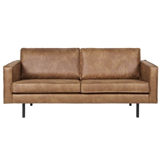 sofá piel marrón Rodeo 190