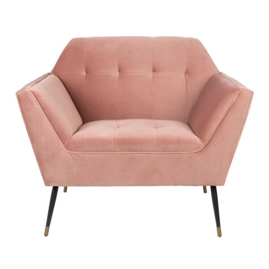 sillón lounge Kate rosa