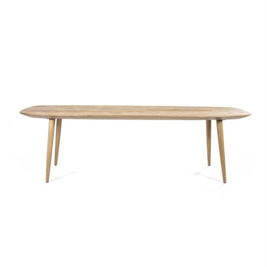 Mesa de Comedor Tabassum de Eleonora en teca reciclada
