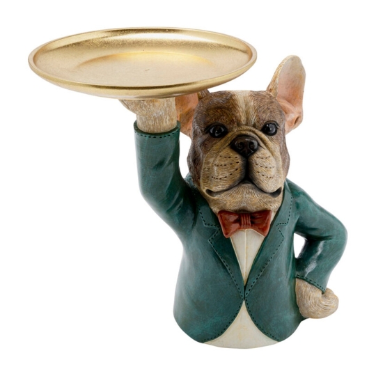 Figura deco Waiter Dog 33cm