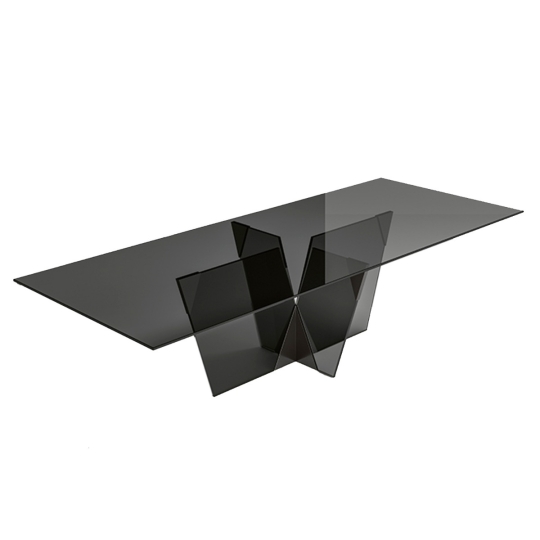 mesa de comedor rectangular crossover tonelli design