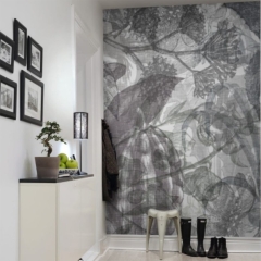 Mural Jelly Belly Plants, black & white 180x260h