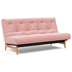 sofá cama rosa Aslak