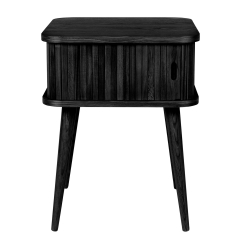 Mesa auxiliar madera Barbier black