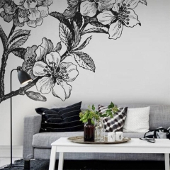mural Springtime, Black&white de la marca Rebel Walls