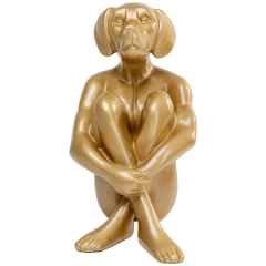 Figura Arte Dog Gold
