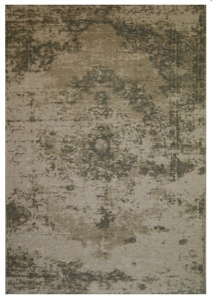 alfombra vintage Antik Medallion grey