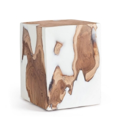Mesa Auxiliar Melty Blanco