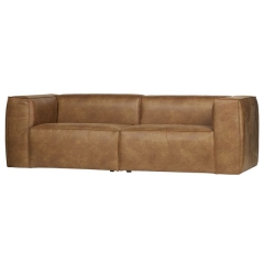 sofá piel marrón Bean