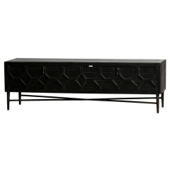 Mueble TV Negro Bequest EXPO