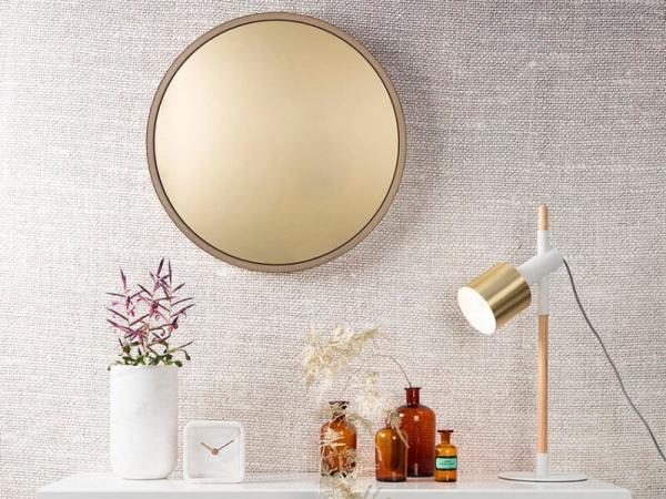 Espejos redondos de pared para decorar tu hogar