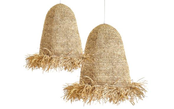Lámparas de bambú, ratán y fibras naturales, la iluminación moderna perfecta, también para tu hogar