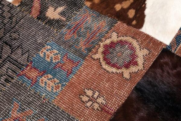Alfombra patchwork vintage Square Mix