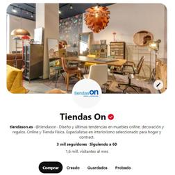 Ideas de decoración en Pinterest: Todos los muebles de diseño de Tiendas On ¡de un vistazo!