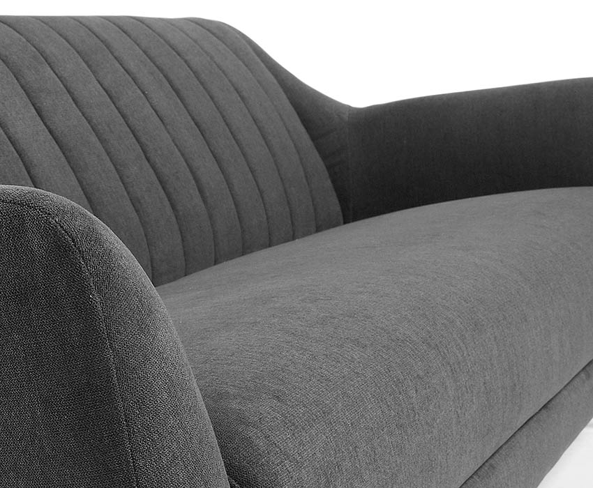 sofa retro off gris oscuro