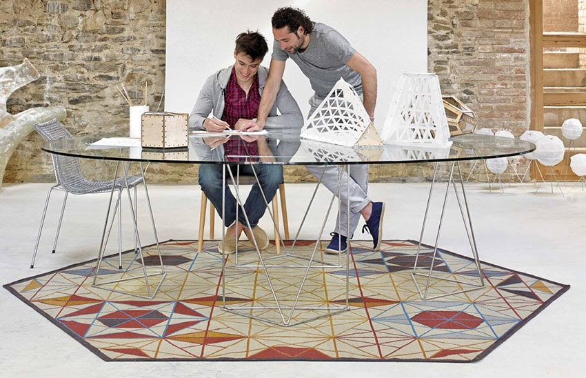 alfombra gan rugs hexa