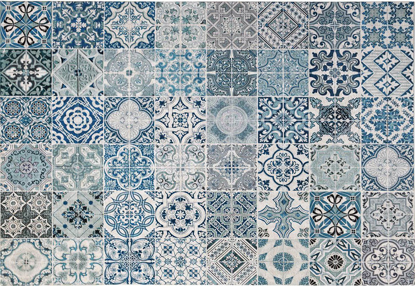alfombra mosaico