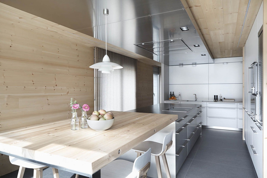 Interiorismo, diseño de cocina, casa en Andorra