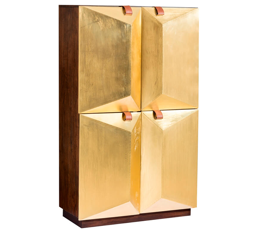 armario puertas doradas armario puertas doradas