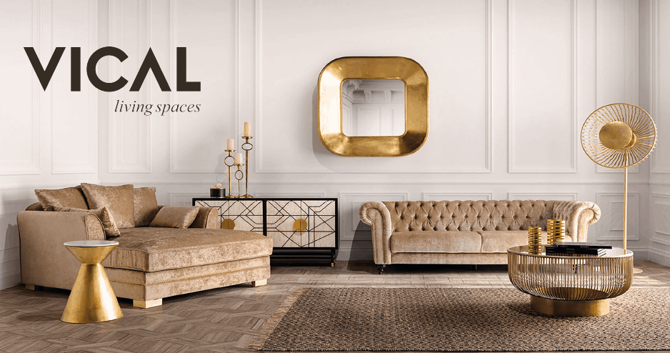 Elegancia art deco: Eleva tu espacio con los espejos de diseño de Vical Home.