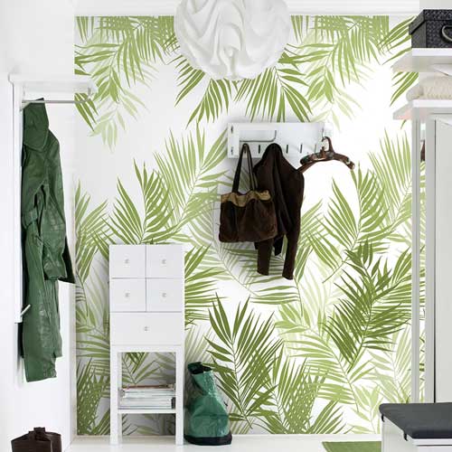 Mural Mr. Perswall Jungle Leaves